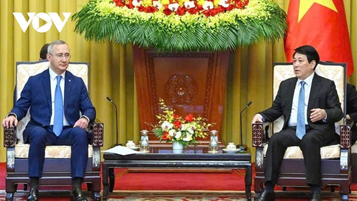 President Luong Cuong receives Governor of Kaluga Oblast in Hanoi